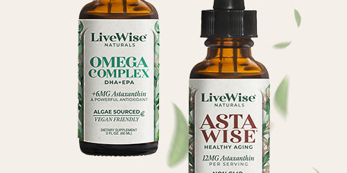 Age Wise Duo – Omega Complex & Astaxanthin for Bone, Heart & Antioxidant Support - Limited Time 50% OFF