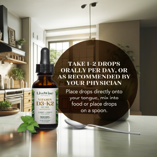 Best Sellers Duo – Vitamin D3+K2 & B12 Liquid Drops for Bone, Heart & Energy Support