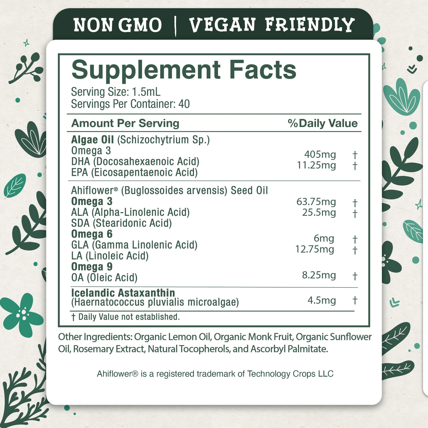 Omega Complex Drops for Kids – DHA & EPA for Brain & Heart Health