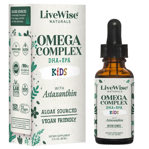 Omega Complex Drops for Kids – DHA & EPA for Brain & Heart Health