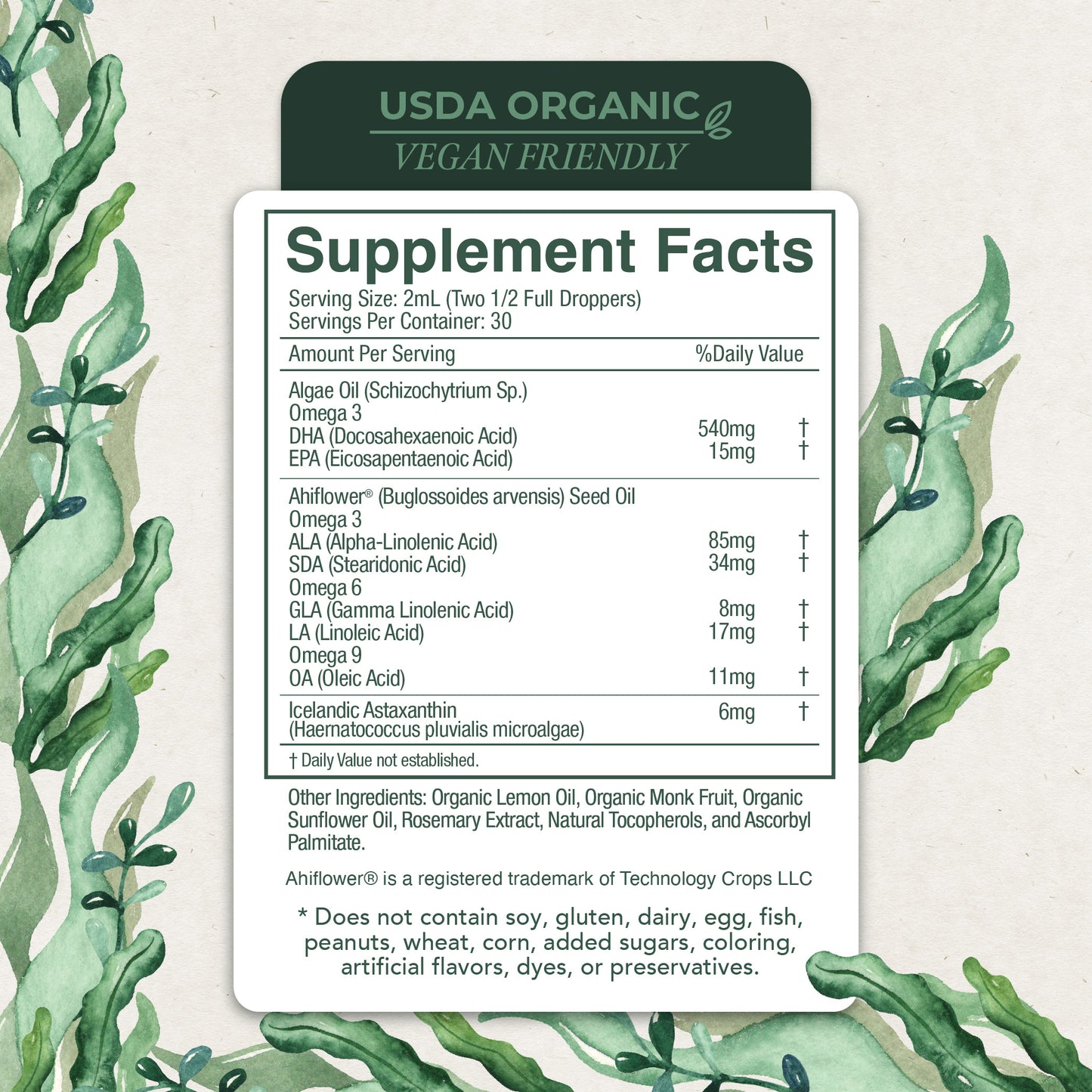 Omega Complex Drops for Kids – DHA & EPA for Brain & Heart Health