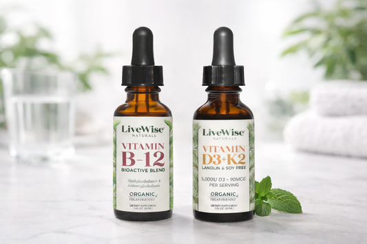 DAILY FOUNDATIONS DUO ( D3+K2 & B-12)