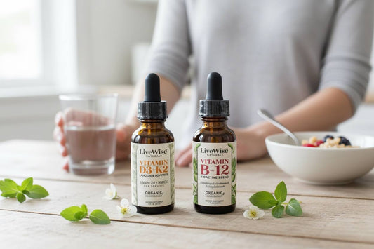 DAILY FOUNDATIONS DUO ( D3+K2 & B-12)