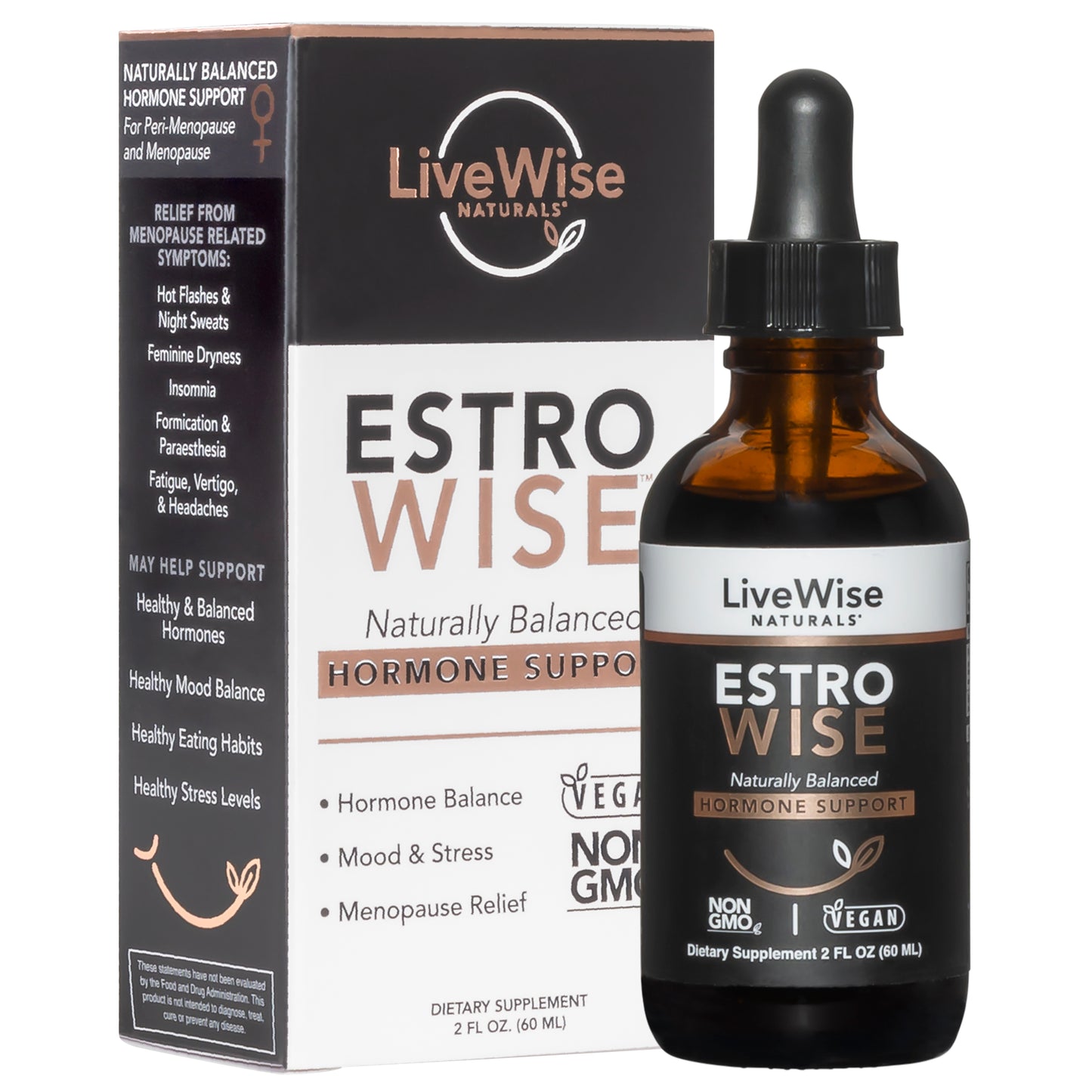 Estro Wise – Natural Menopause Relief with Saffron & Herbal Extracts for Hot Flashes, Sleep & Mood Support - Out of Stock