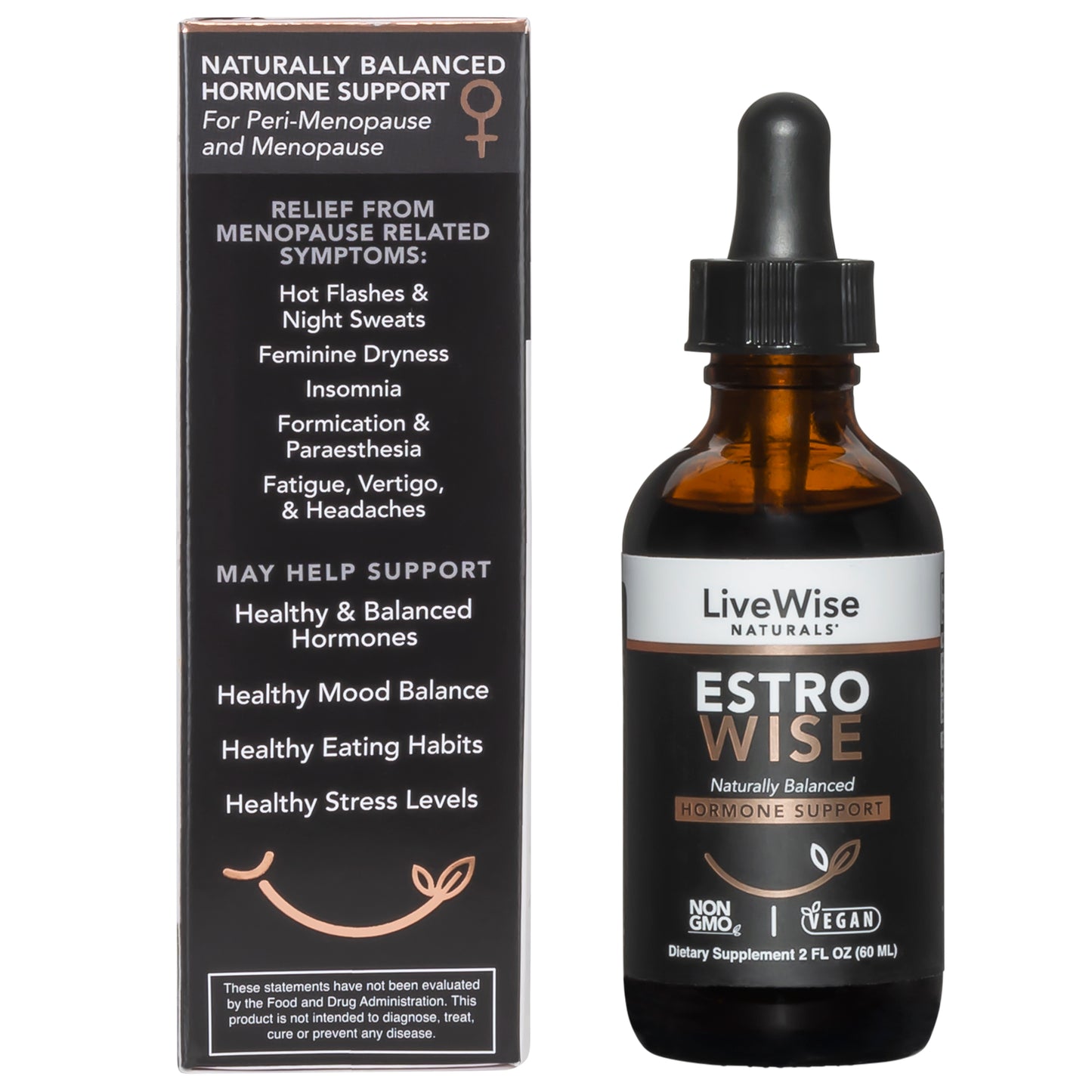 Estro Wise – Natural Menopause Relief with Saffron & Herbal Extracts for Hot Flashes, Sleep & Mood Support - Out of Stock