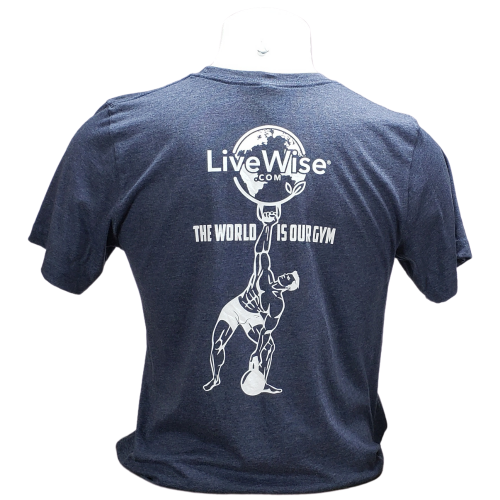 LiveWise Men’s T-Shirt – Soft, Comfortable & Classic Fit