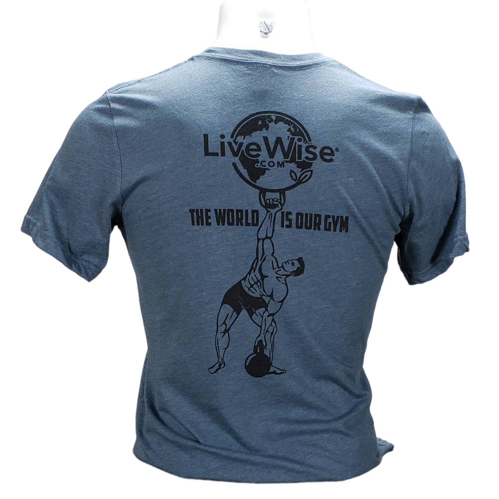 LiveWise Men’s T-Shirt – Soft, Comfortable & Classic Fit