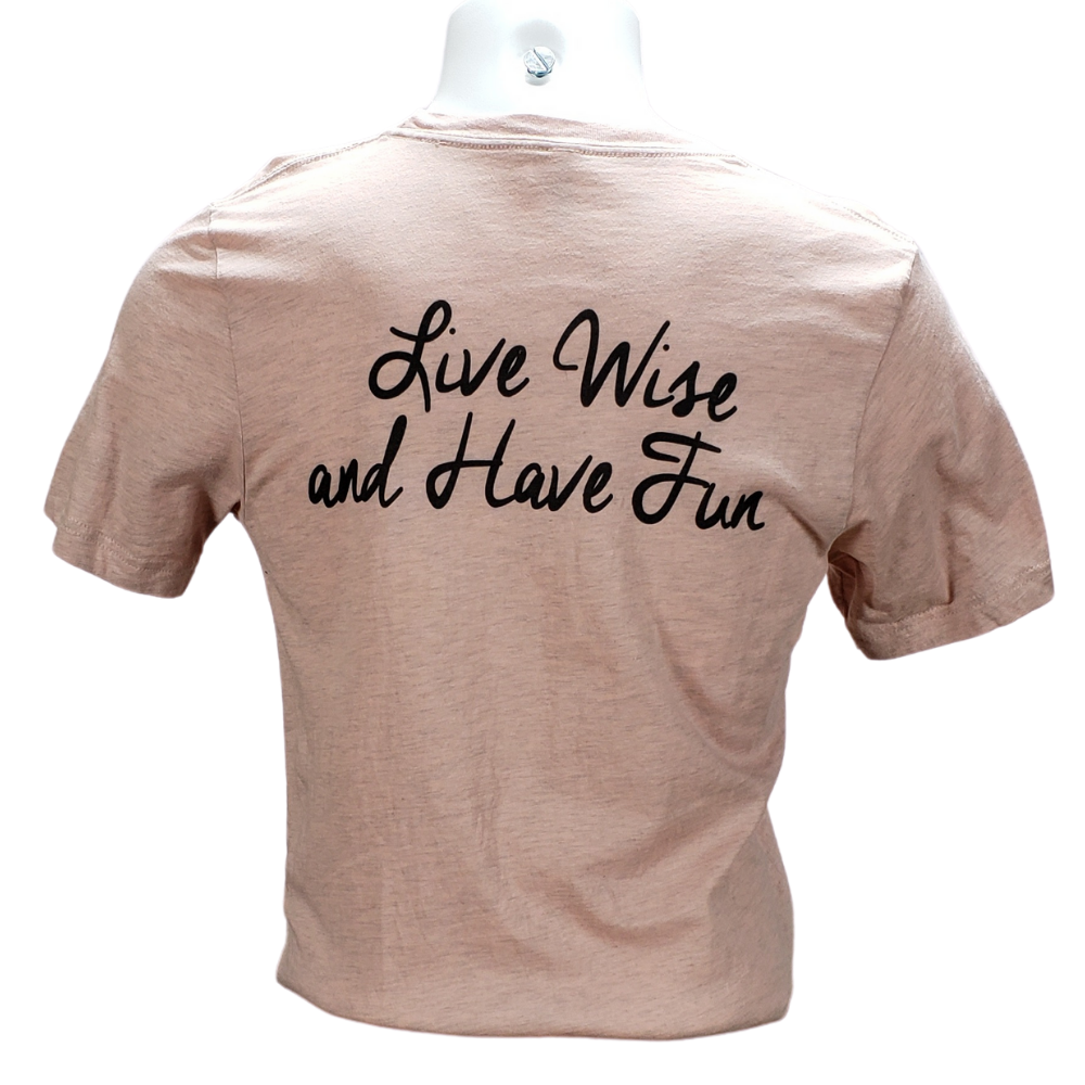 LiveWise Men’s T-Shirt – Soft, Comfortable & Classic Fit