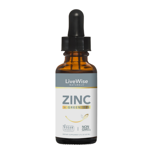 Zinc Liquid Drops – Plant-Based Immune & Cellular Support (2oz)