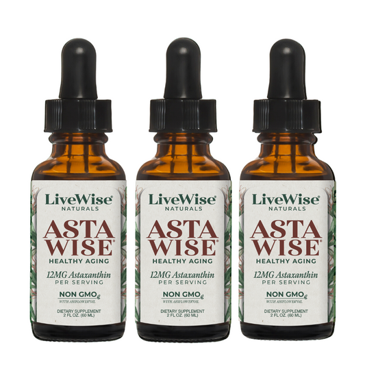 Asta Wise Bundle – 90 Servings (3 Bottles) for Antioxidant & Eye Health