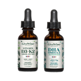 Baby D3+K2 & Baby DHA Omega 3 Without ASTAXANTHIN ( CLEAR)