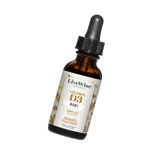 Vitamin D3 for Infants & Toddlers (Vegan Friendly)