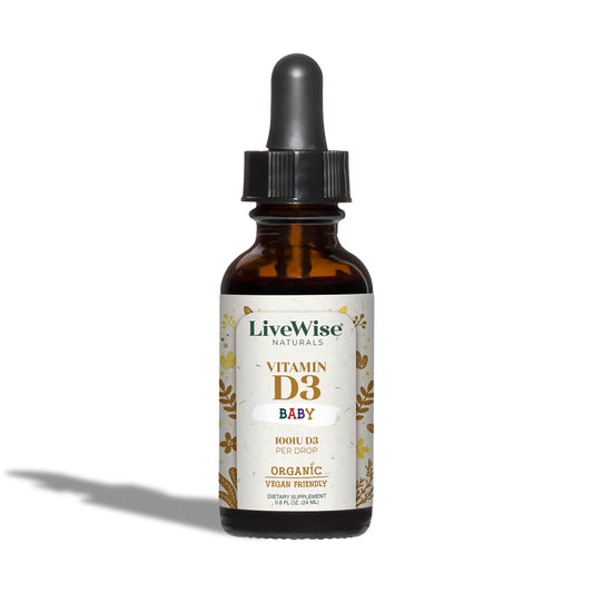Vitamin D3 for Infants & Toddlers (Vegan Friendly)