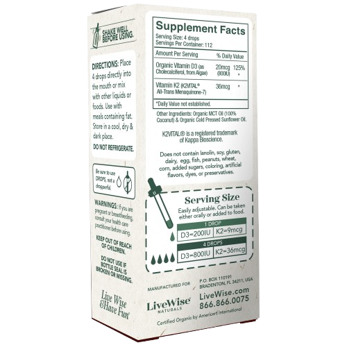 Kids Wellness Bundle - Omega, Vitamin C & D Drops for Children