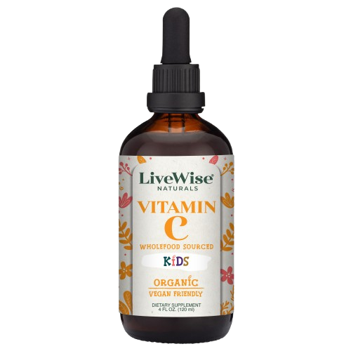 Organic Wholefood Vitamin C Drops for Kids – Immune Support & Antioxidant Boost