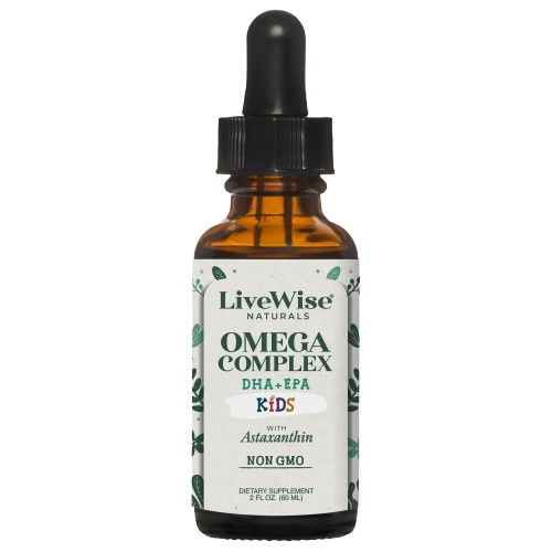 Omega Complex Drops for Kids – DHA & EPA for Brain & Heart Health