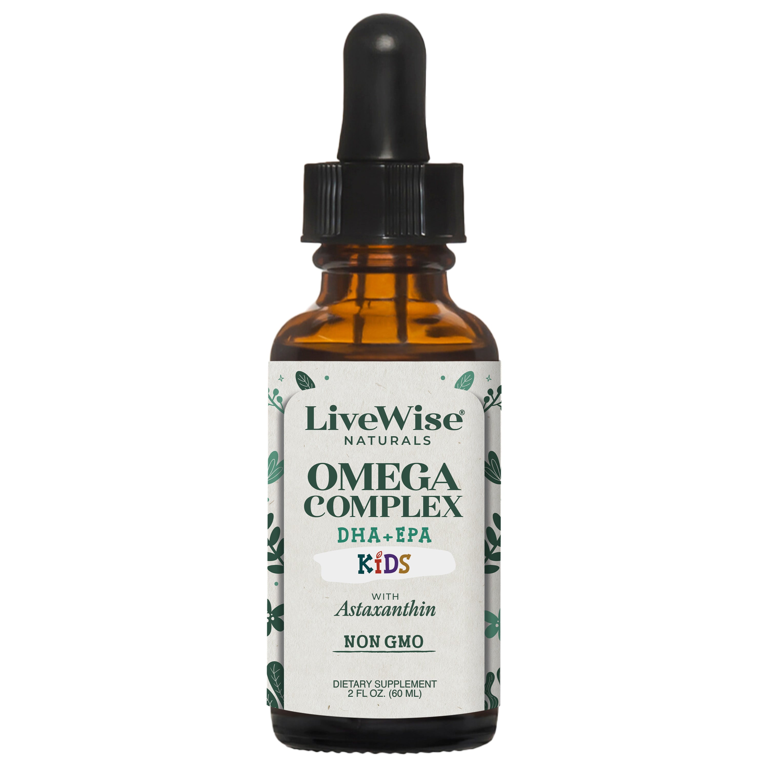 Omega Complex Drops for Kids – DHA & EPA for Brain & Heart Health ...
