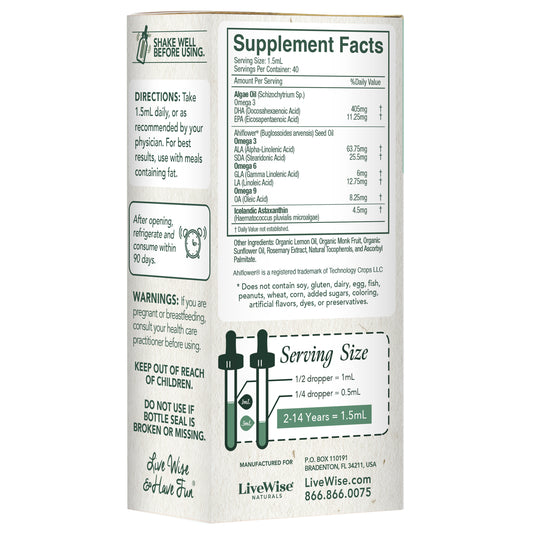 Elaine’s Wellness Bundle – Omega Complex, Vitamin D3+K2 & B12 Drops for Kids & Adults