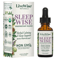 Sleep Wise – Natural Sleep Aid with Herbal Extracts for Restful Sleep & Relaxation (2oz)