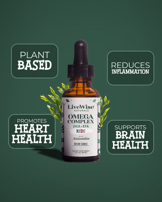 Omega Complex Drops for Kids – DHA & EPA for Brain & Heart Health