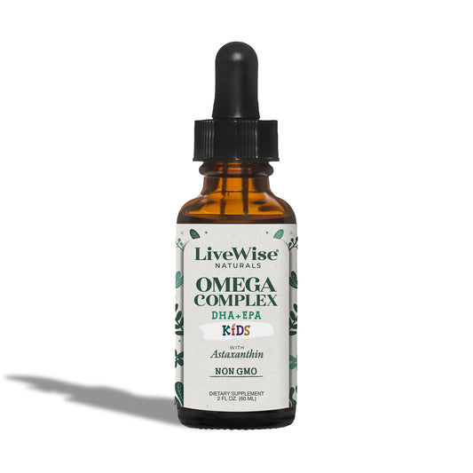 Omega Complex Drops for Kids – DHA & EPA for Brain & Heart Health