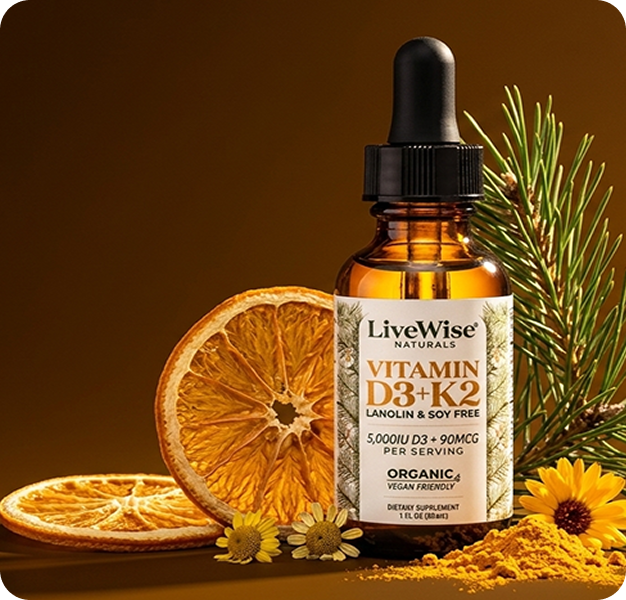 LiveWise Vitamin D3+K2