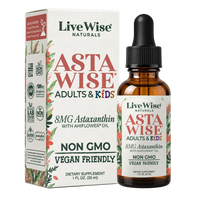 Asta Wise – Astaxanthin & Ahiflower® Booster for Joints, Skin & Eye Health (1oz)