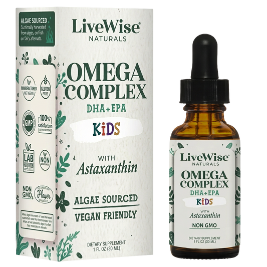 Omega Complex Drops for Kids – DHA & EPA for Brain & Heart Health