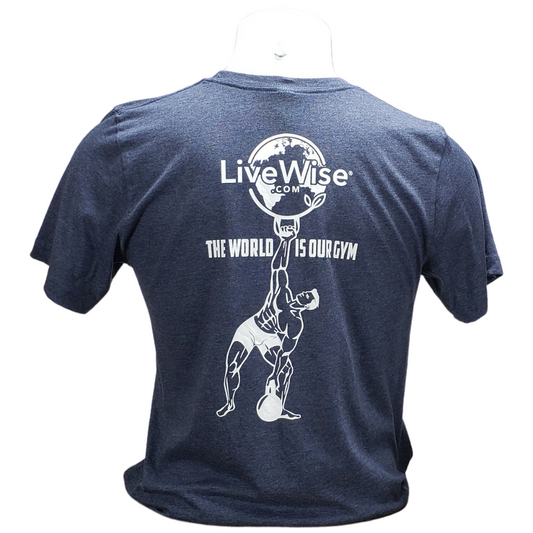 LiveWise Men’s T-Shirt – Soft, Comfortable & Classic Fit
